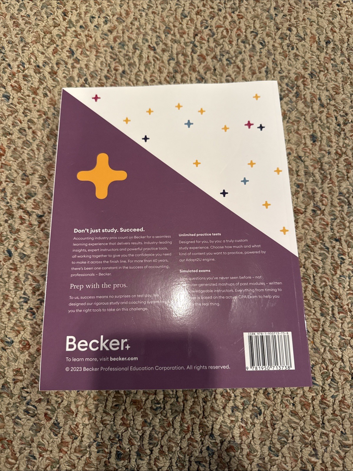 Becker Professional Education CPA Exam Review – V 1.0 REG Textbook by Becker