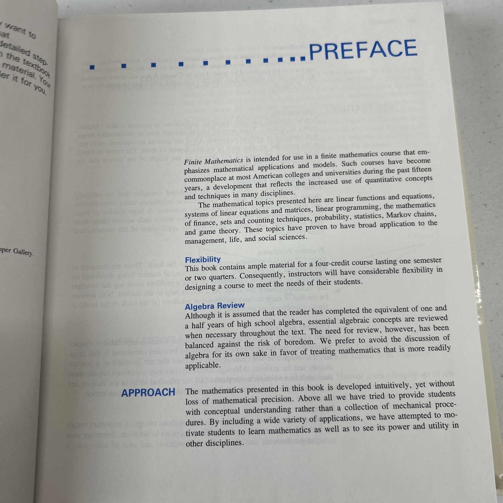 Finite Mathematics by Charles L. Vanden Eynden and Lawrence E. Spence (1997,…
