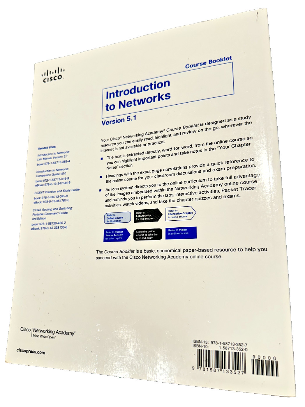 Cisco – Introduction to Networks Course Booklet V5. 1 – Cisco Network Academy