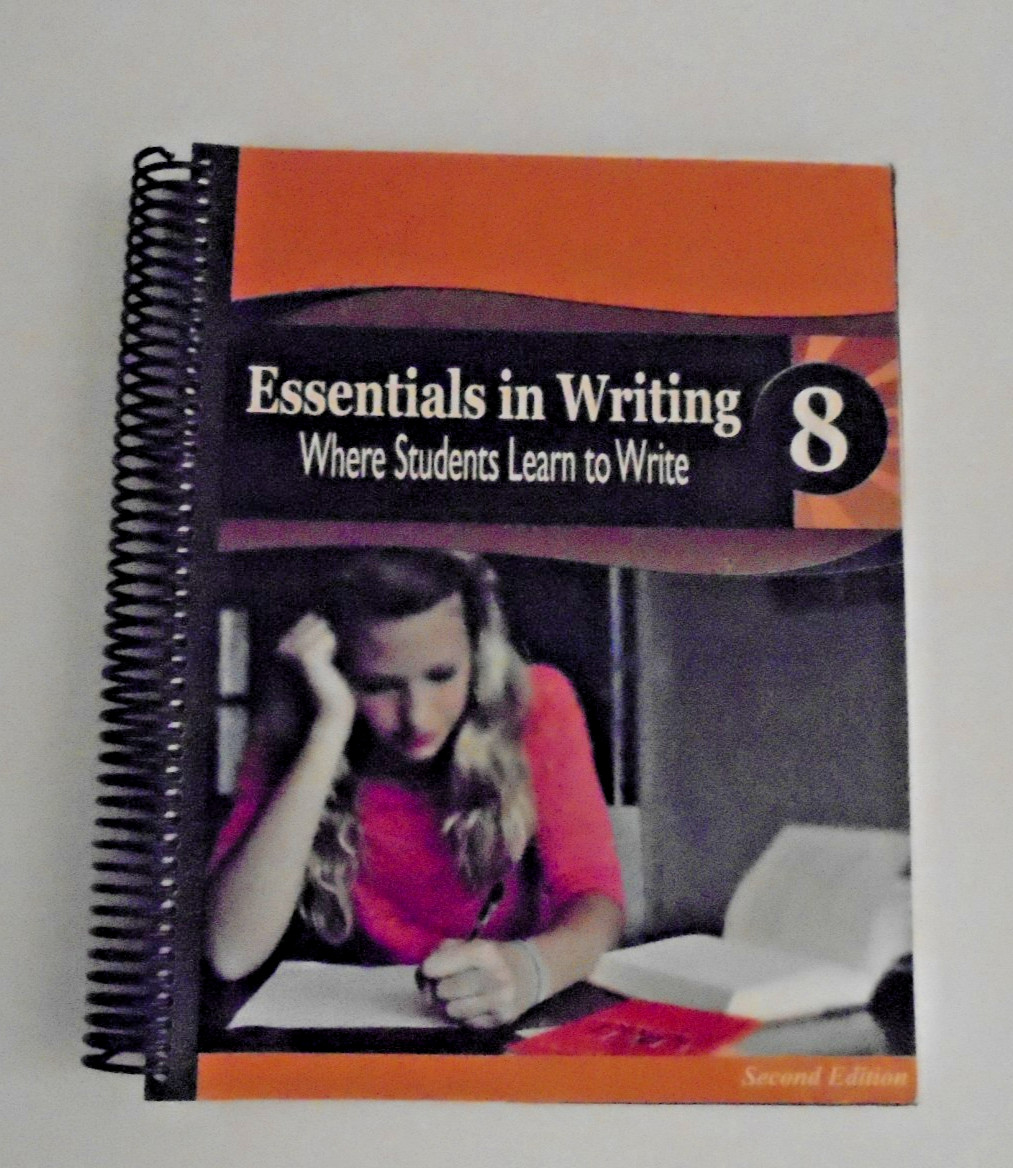 Essentials in Writing Level 8 2nd Edition EIW Student Text 2022 GUC No Writing