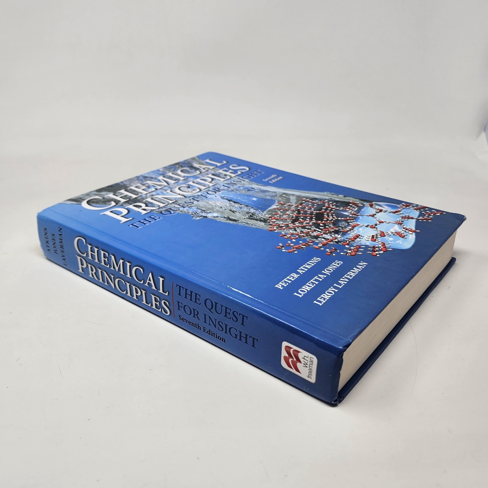 Chemical Principles The Quest for Insight 7th Edition Atkins Jones Laverman HC