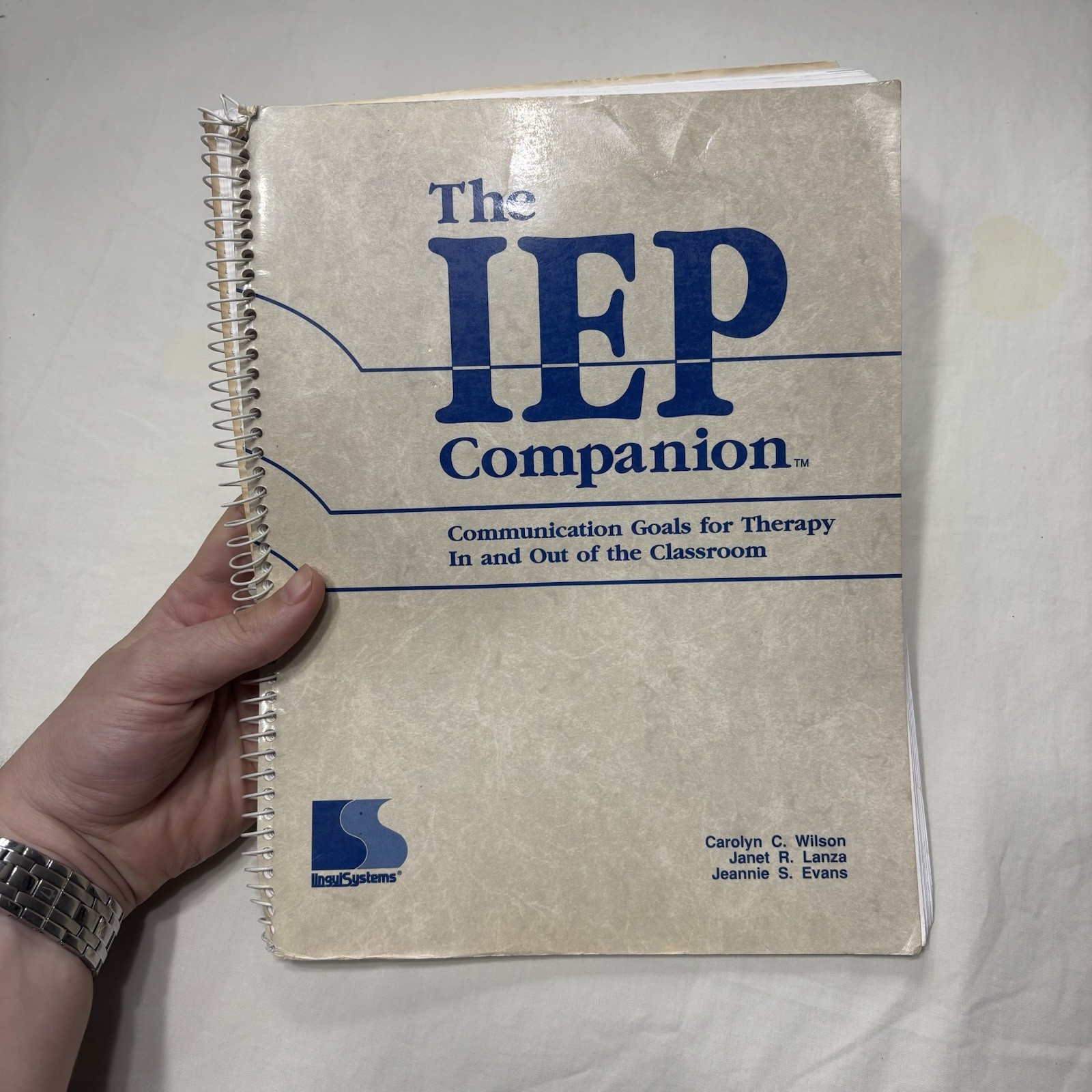 IEP Companion : Communication Goals for Therapy in and Out of the Classroom
