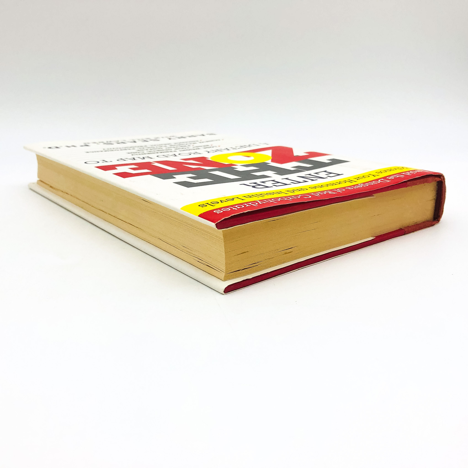 Enter The Zone Hardcover Barry Sears PHD 1995 Nutrition Reducing Calories Y