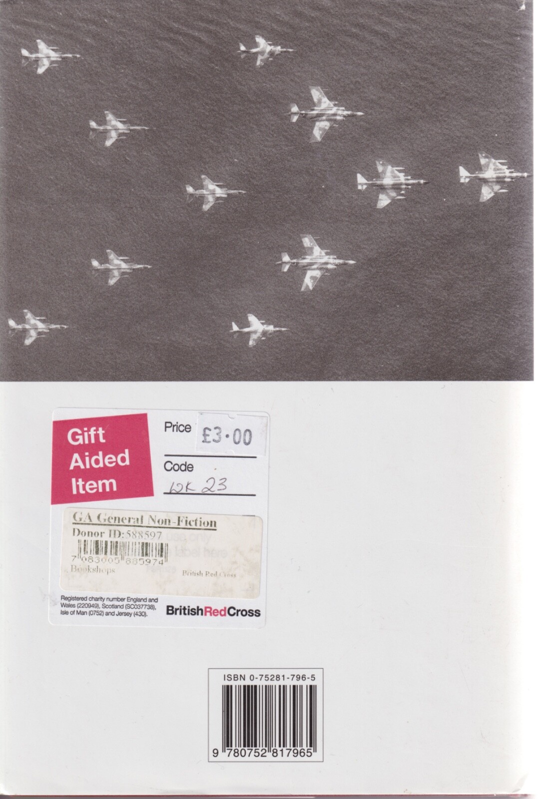 NEVER IN ANGER – ANTHONY “BUGS” BENDELL (HB; 338 PAGES) RAF BIOGRAPHY 1953-1987