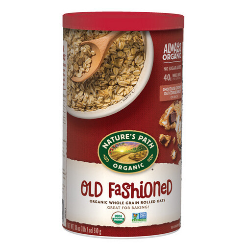 Organic Old Fashioned Oatmeal 18 Oz(Case Of 6) By Natures Path