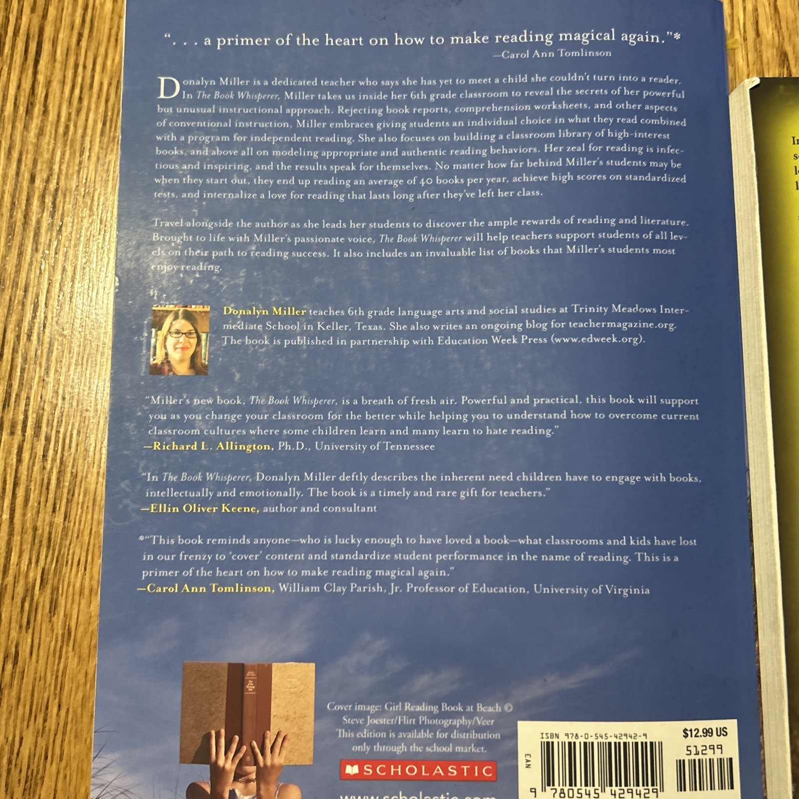 The Book Whisperer & Reading In The Wild Donalyn Miller Literacy Reading Teach