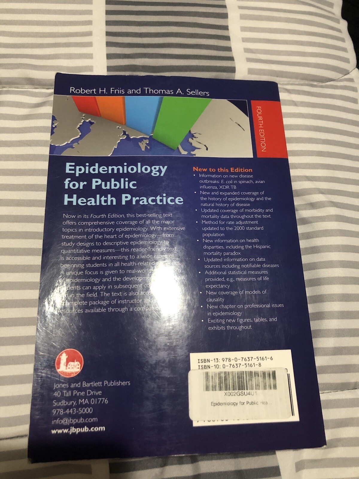 Epidemiology for Public Health Practice by Thomas Sellers and Robert H. Friis…