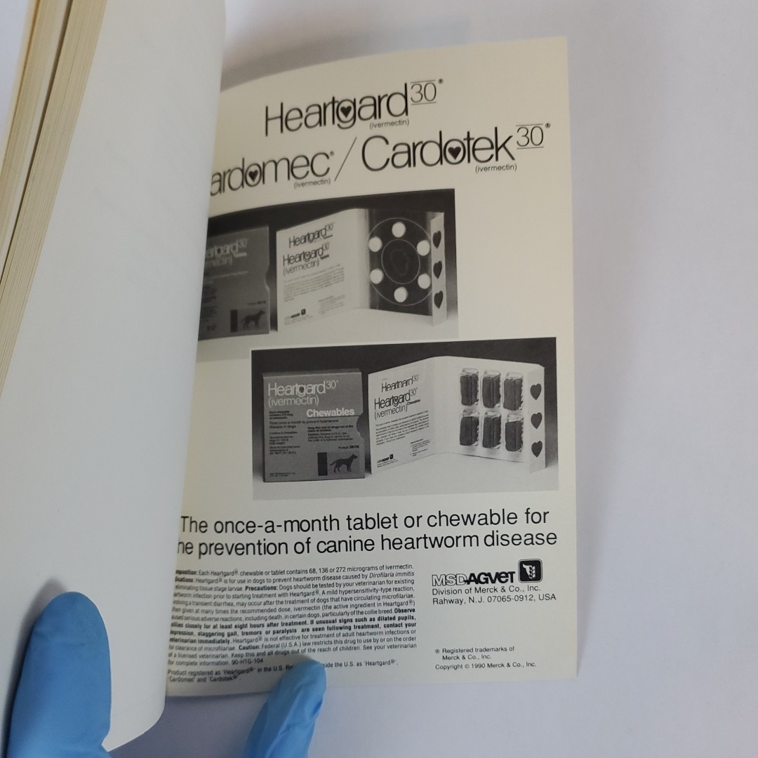 Cardiology Pocket Reference American Animal Hospital Association Book VTG 1990