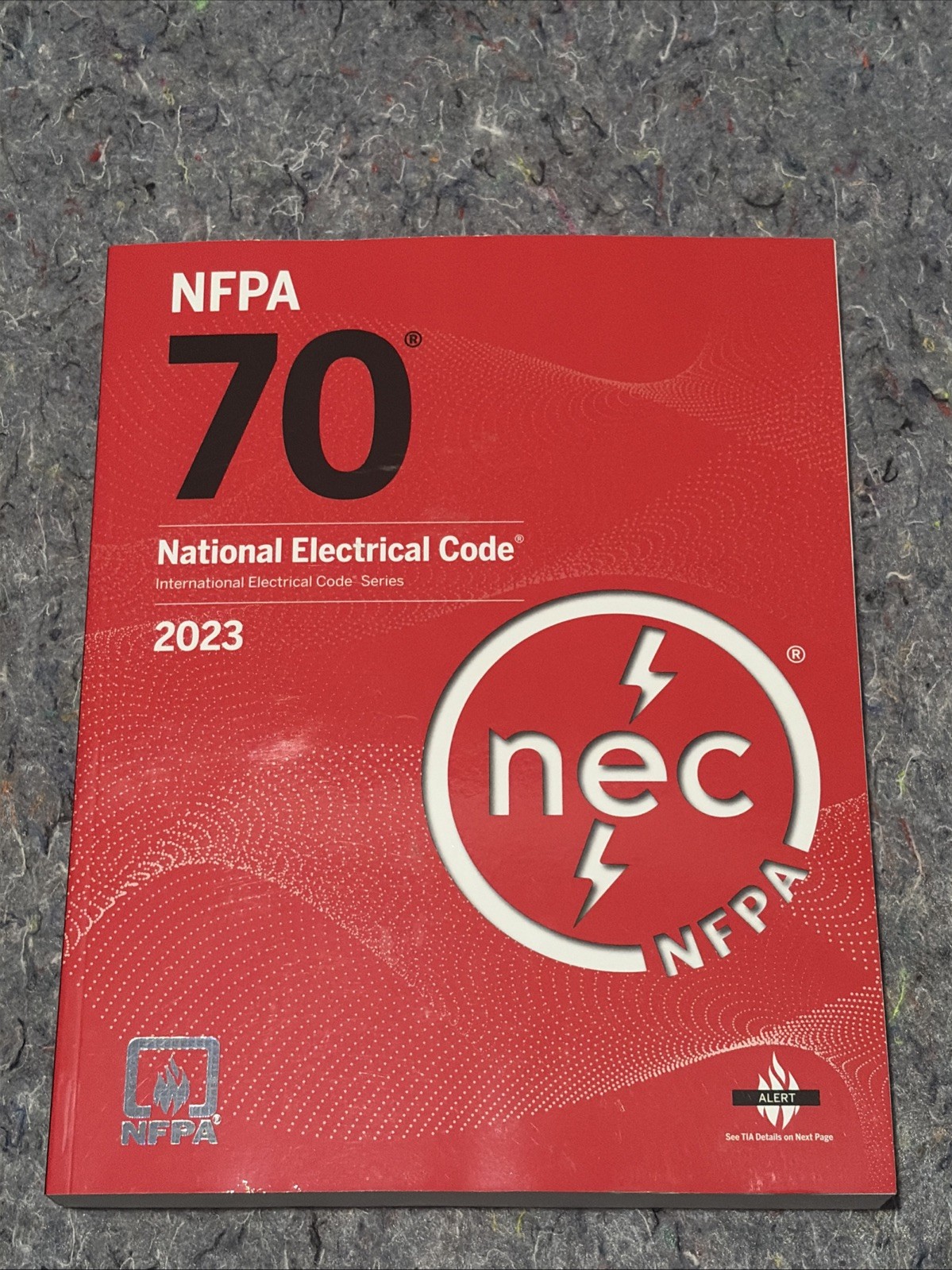 NFPA 70, National Electrical Code, 2023 Edition , Paperback, USA.
