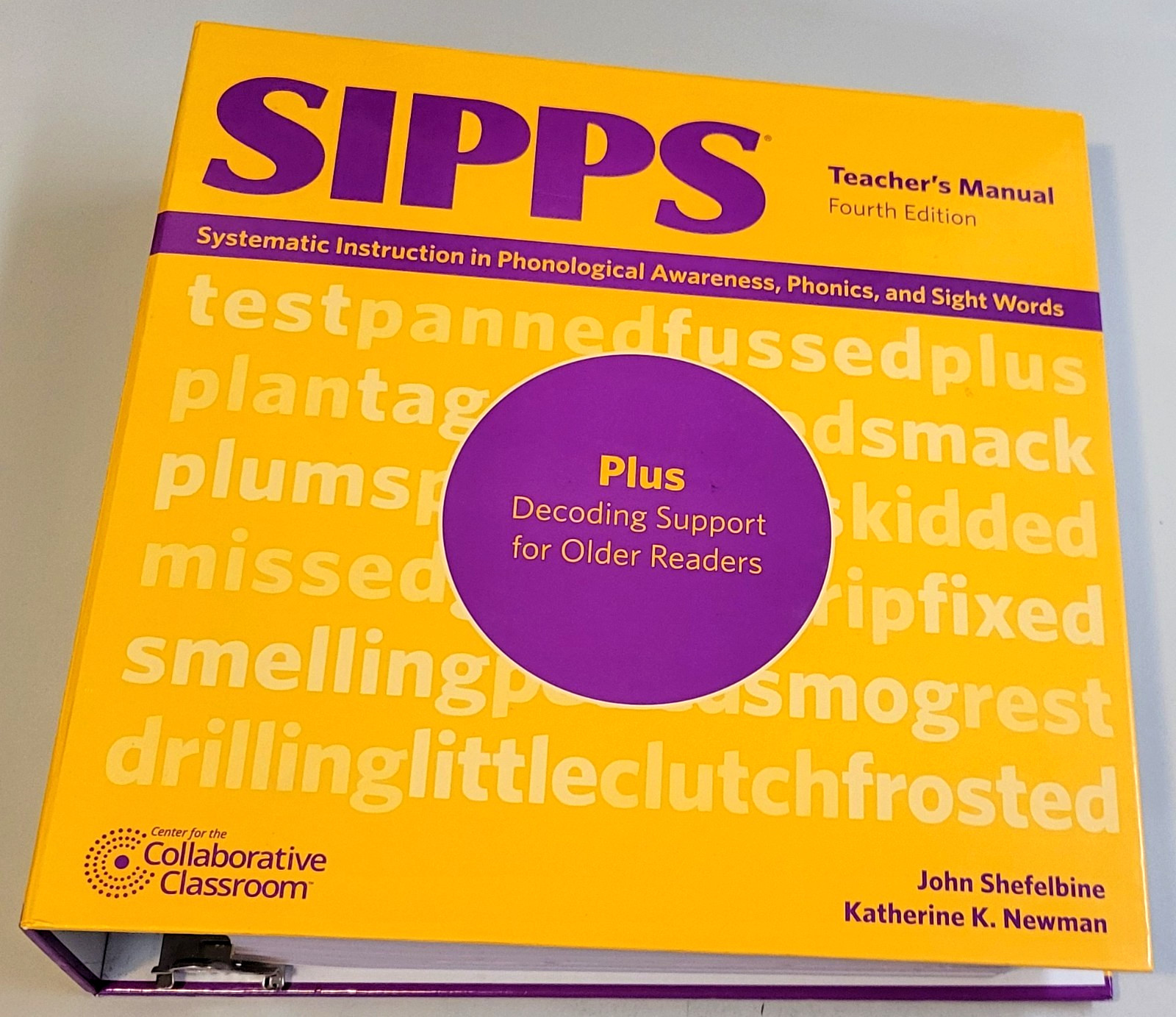 SIPPS Teacher’s Manual PLUS (Fourth Edition): Decoding Support For Older Readers