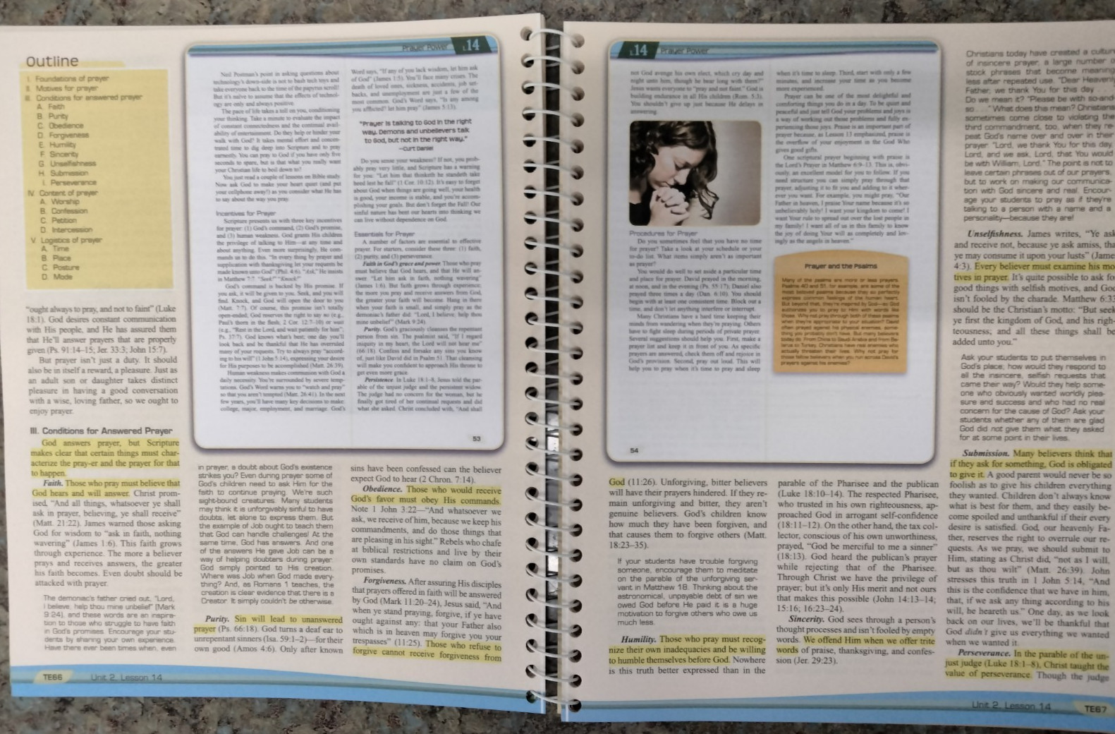 BJU Bible Truths Teacher’s Edition Level F Third Edition