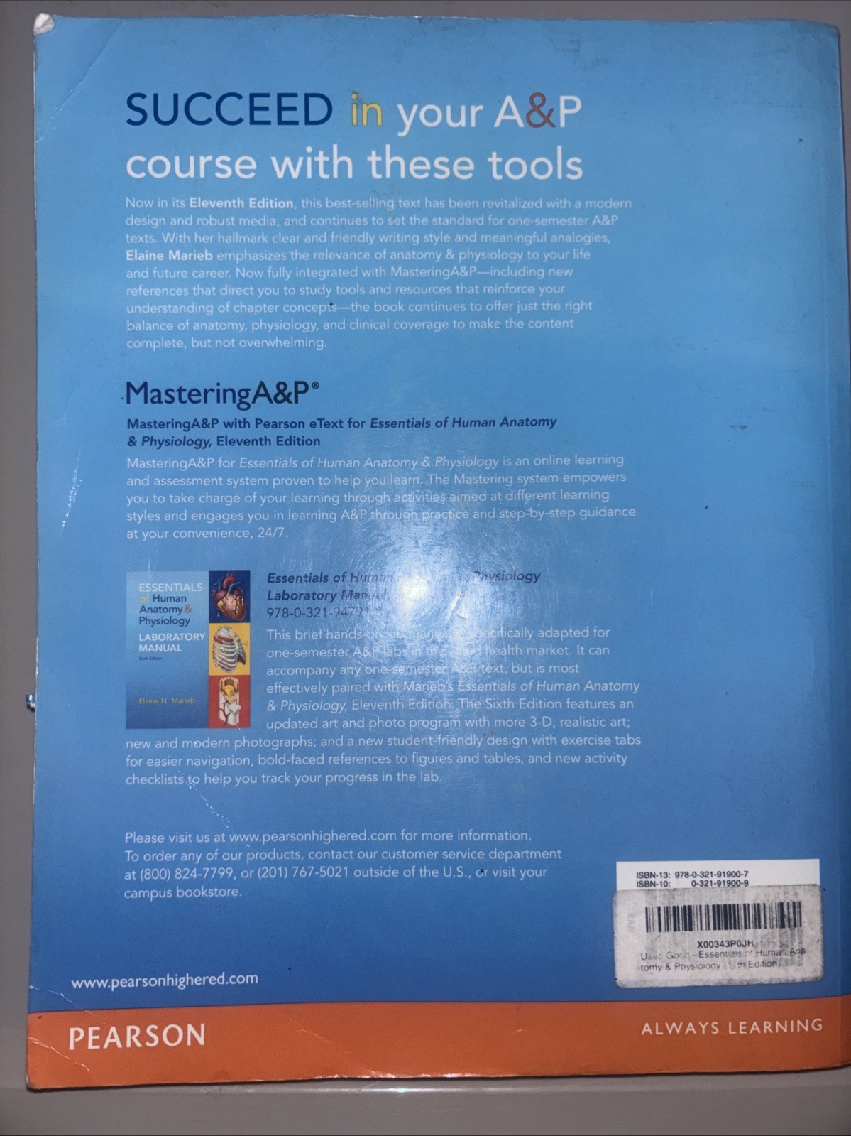 Essentials Of Human Anatomy & Physiology Eleventh Edition
