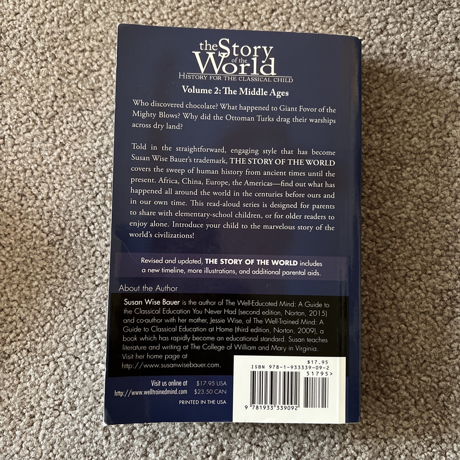 The Story of the World Volume 2 The Middle Ages Revised Edition Book