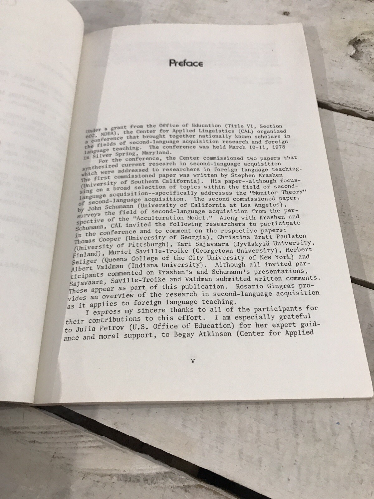 Second Language Acquisition and Foreign Language Teaching, Rosario Gingras