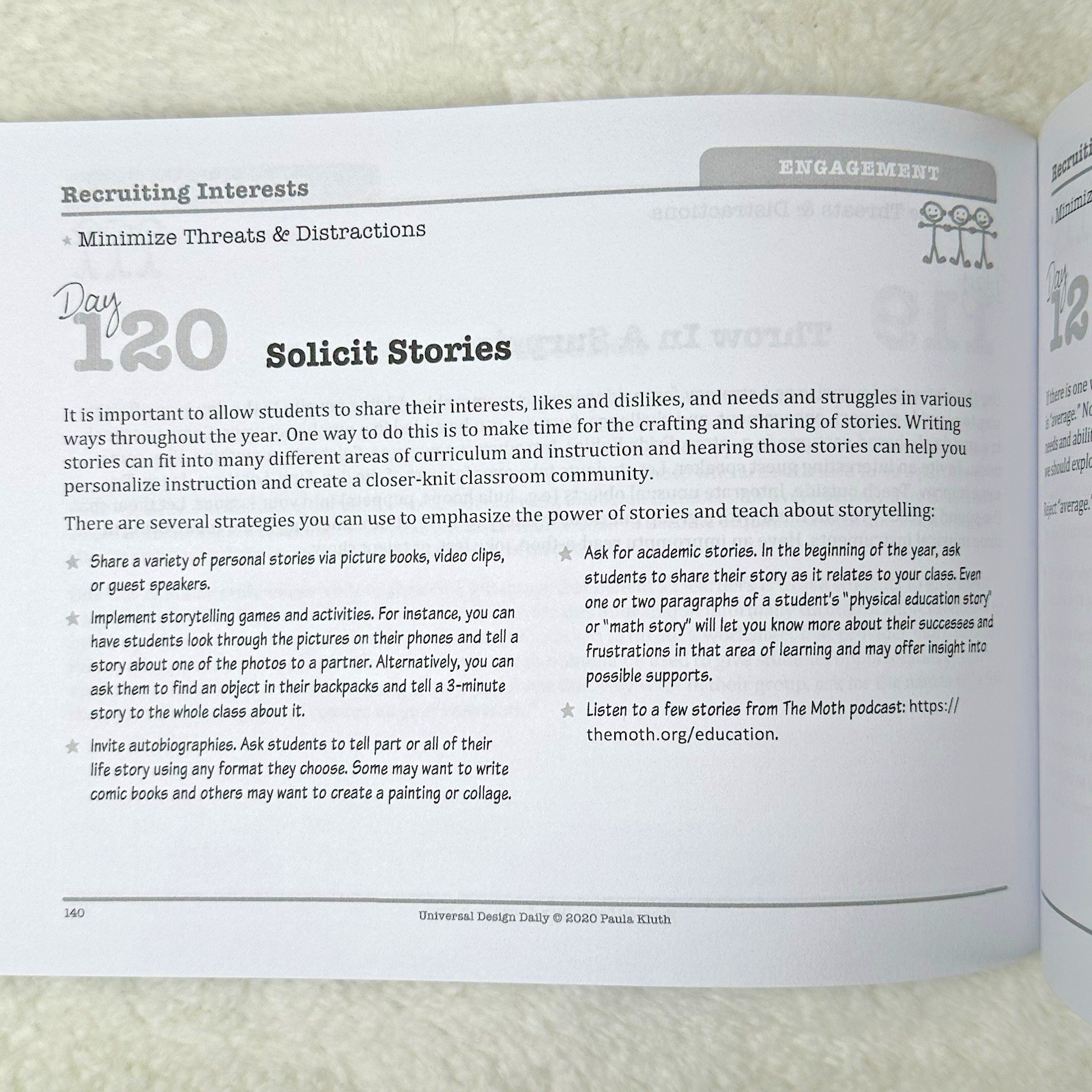 Universal Design Daily: 365 Ways to Teach, Support Using UDL 2nd Ed, Paula Kluth