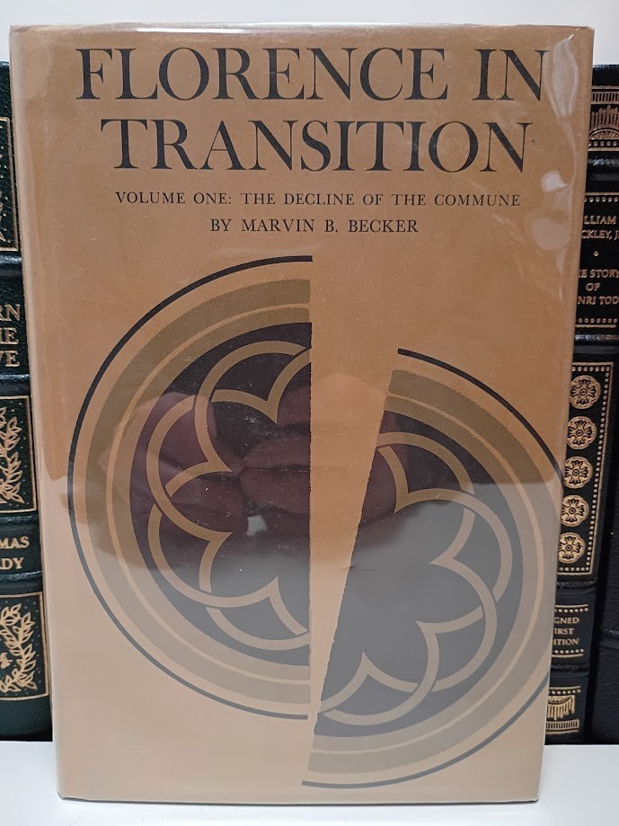 Florence in Transition: The Decline of the Commune Medieval Italy History VG+