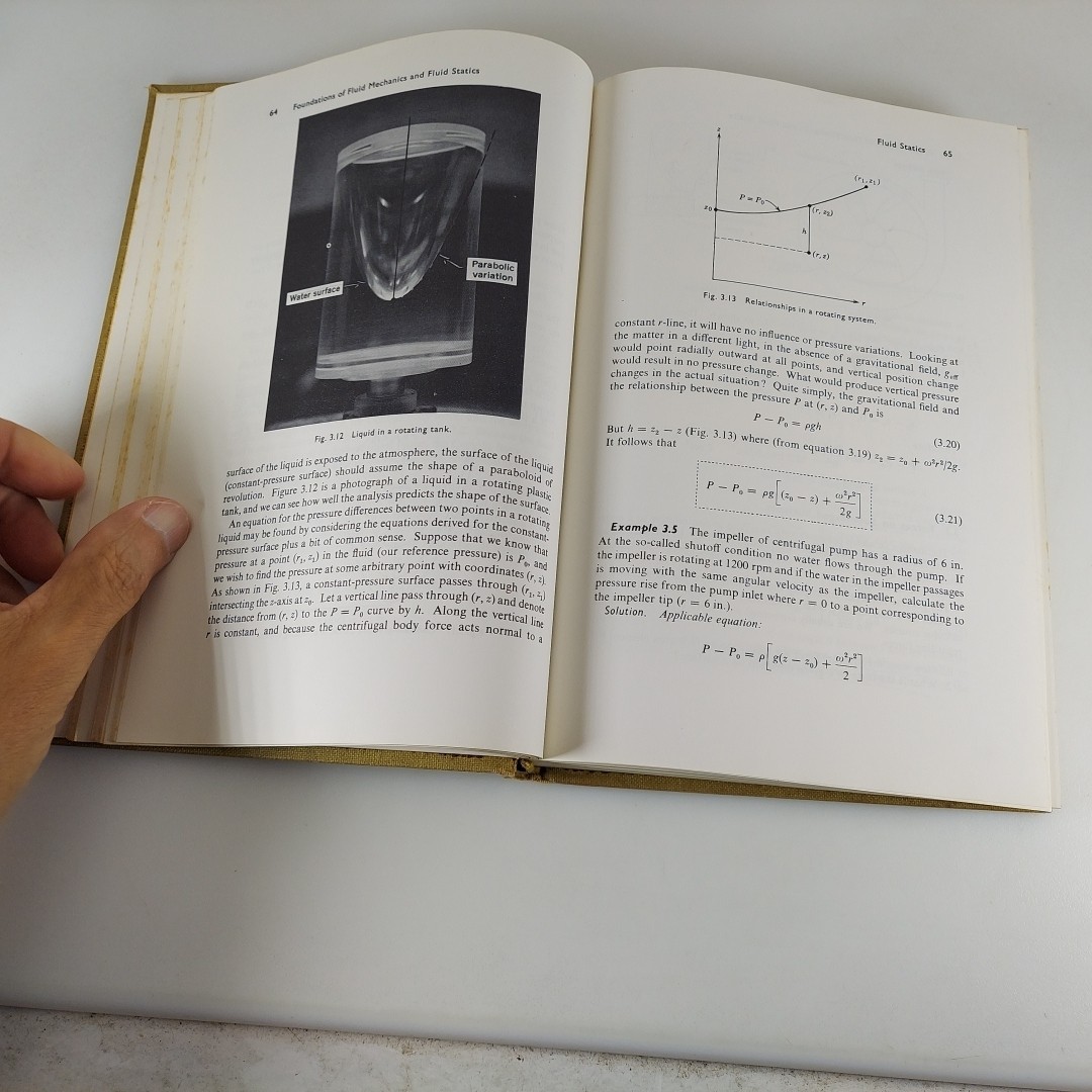 Fluid Mechanics by Arthur G. Hansen 1967 John Wiley and Sons Illustrated HC