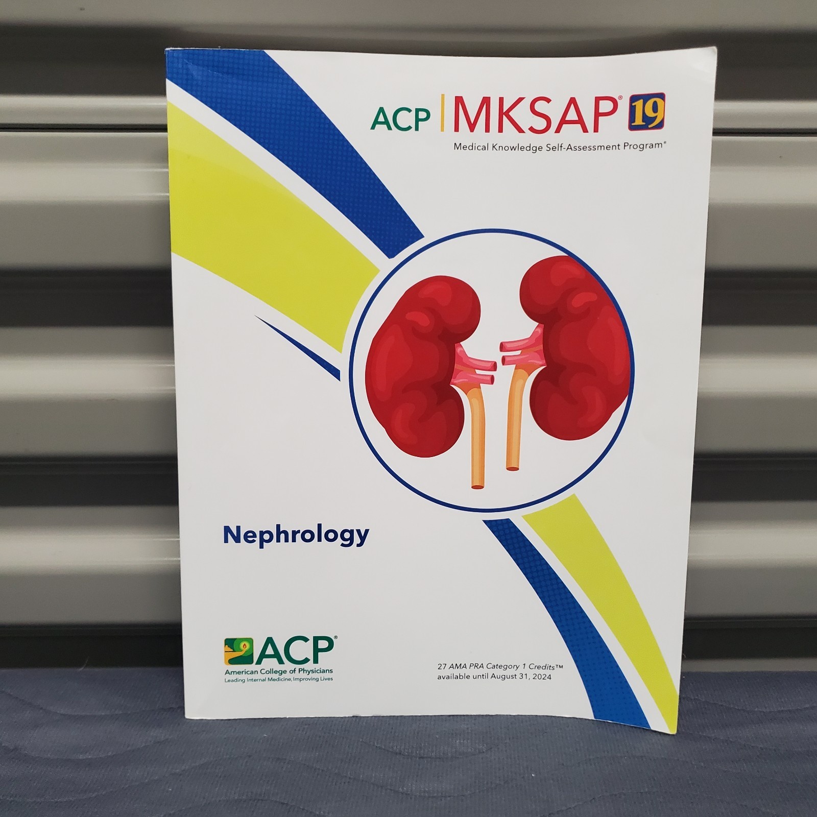ACP MKSAP 19 Nephrology Internal Renal Medical Board Review Self Study Book