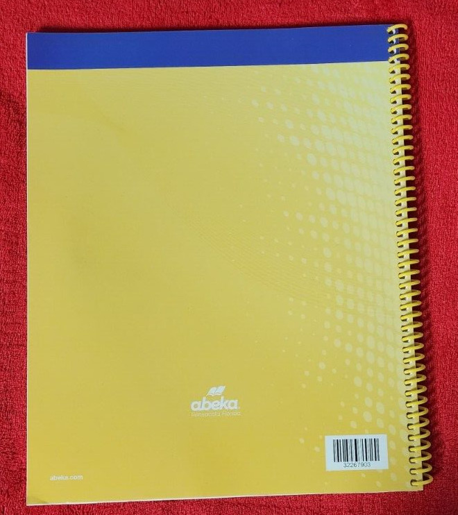 Abeka A Beka Book Homeschool PLANE GEOMETRY Video Manual Spiral 32267903