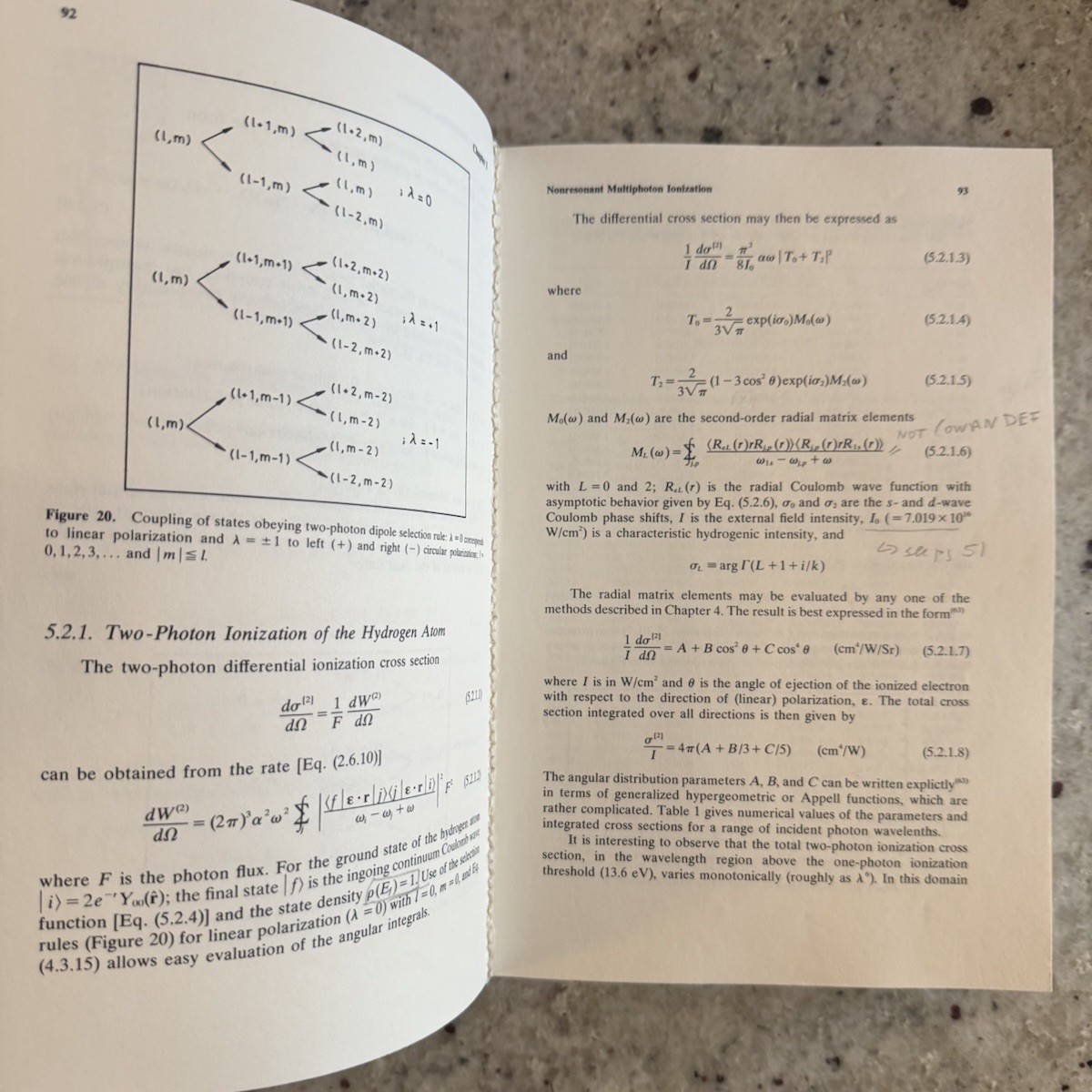 LANL Scientist Copy! Theory of Multiphoton Processes by F H M Faisal 1987 HC