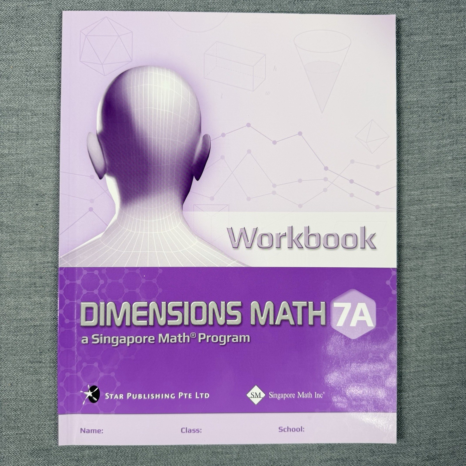 Singapore Math – Dimensions Math 7A & 7B Textbook Supplements Only, Paperback