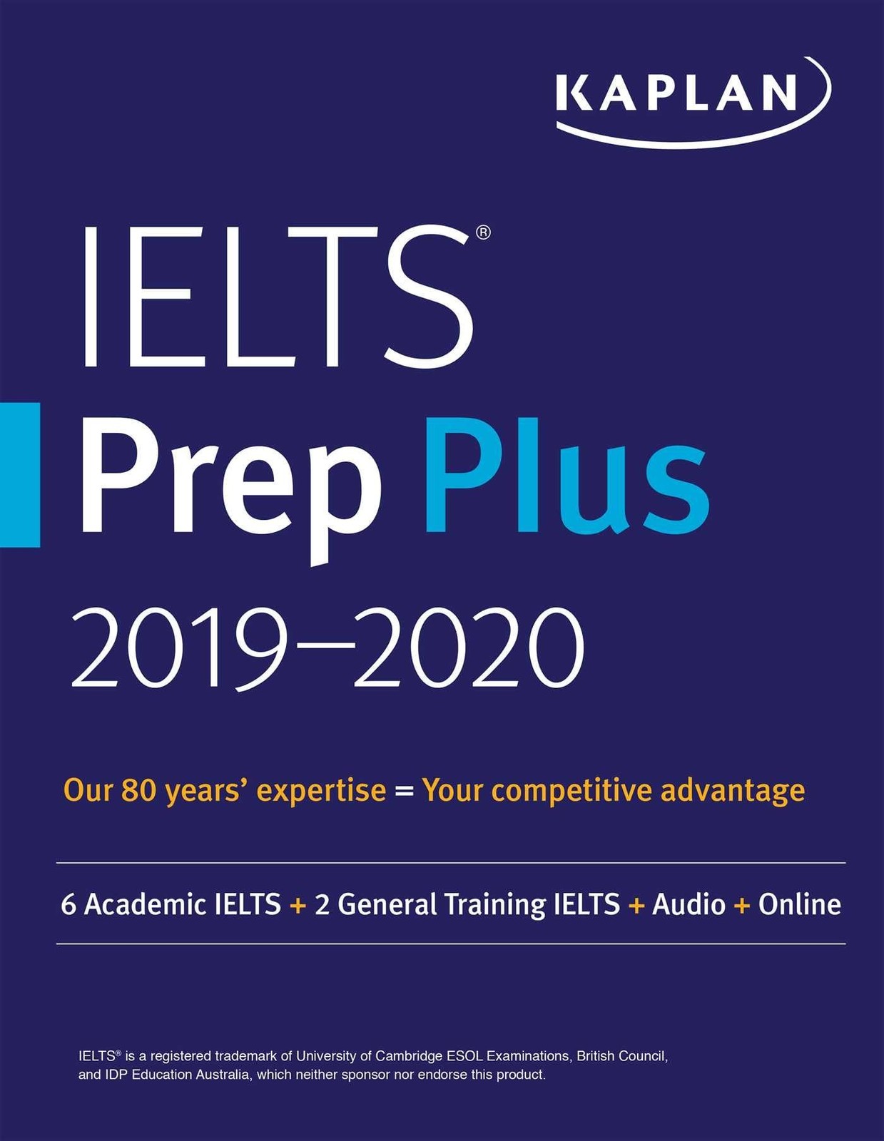 IELTS Prep Plus 2019-2020: 6 Academic IELTS + 2 General Training IELTS + Aud…