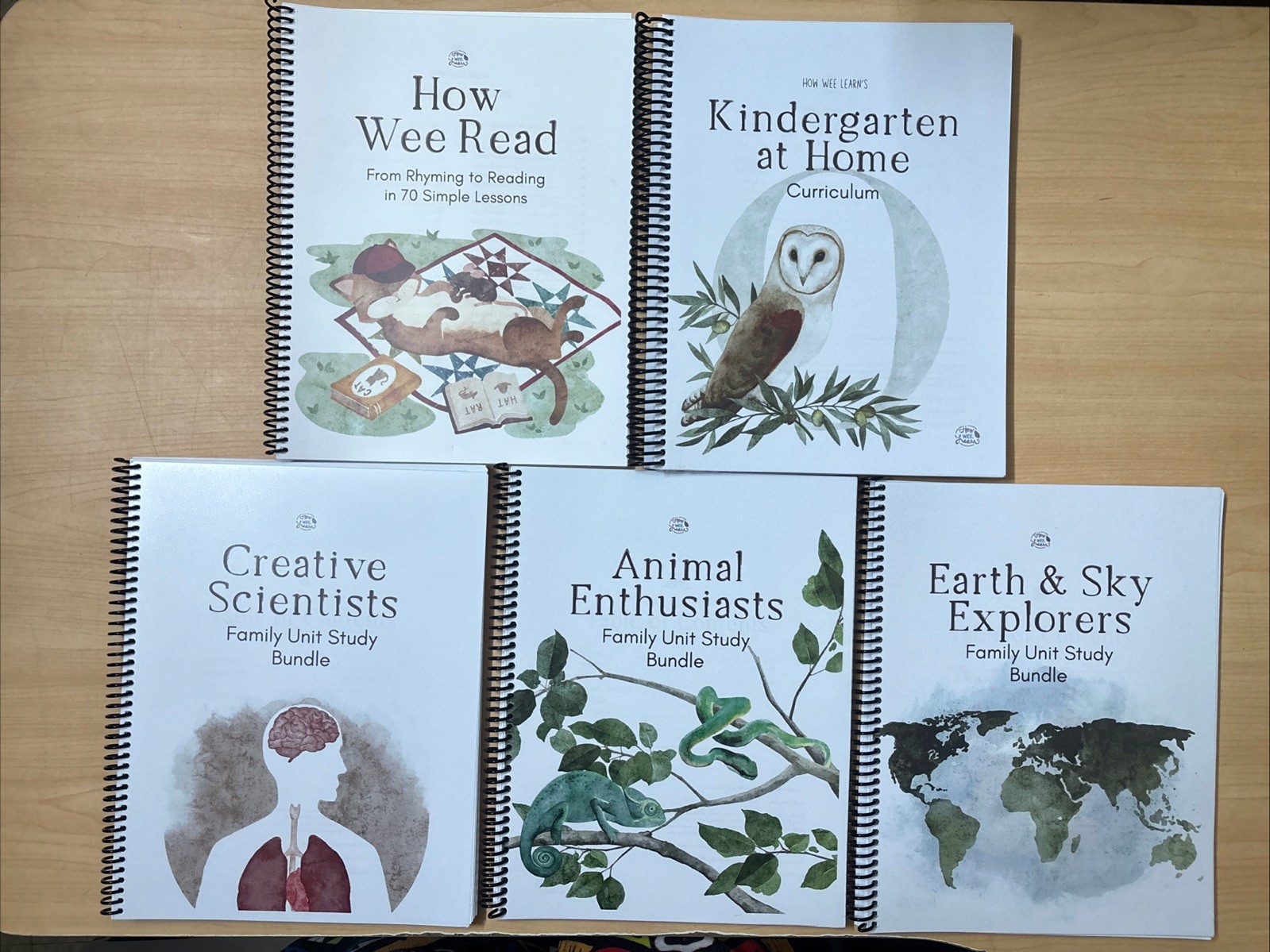 How Wee Learn Homeschool Curriculum Printables Kindergarten Science Animals Set