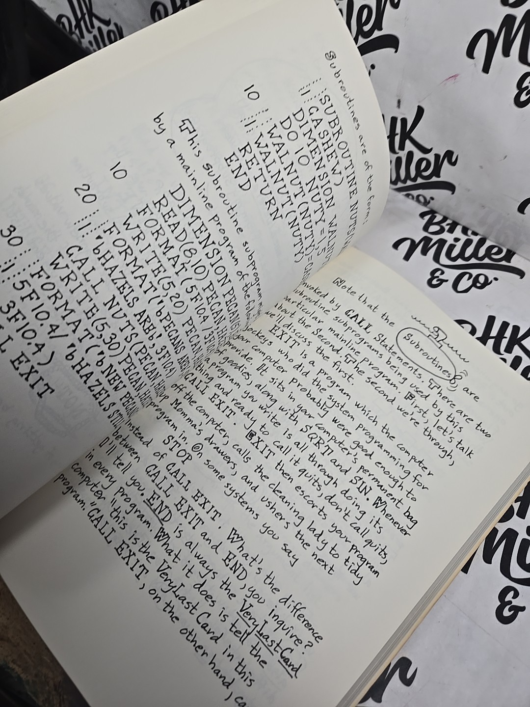 A Fortran Coloring Book – Softcover By Dr. Kaufman, MIT Press