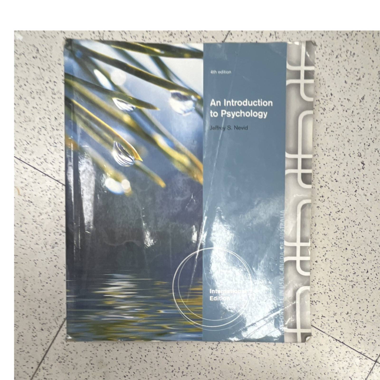 An Introduction to Psychology 4th Int’l Ed Jeffrey S. Nevid PB 2009 ISBN