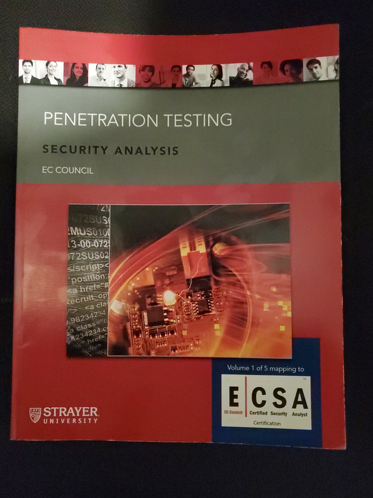 EC-Council Penetration Testing Security Analysis Booklet Volume 1 of 5