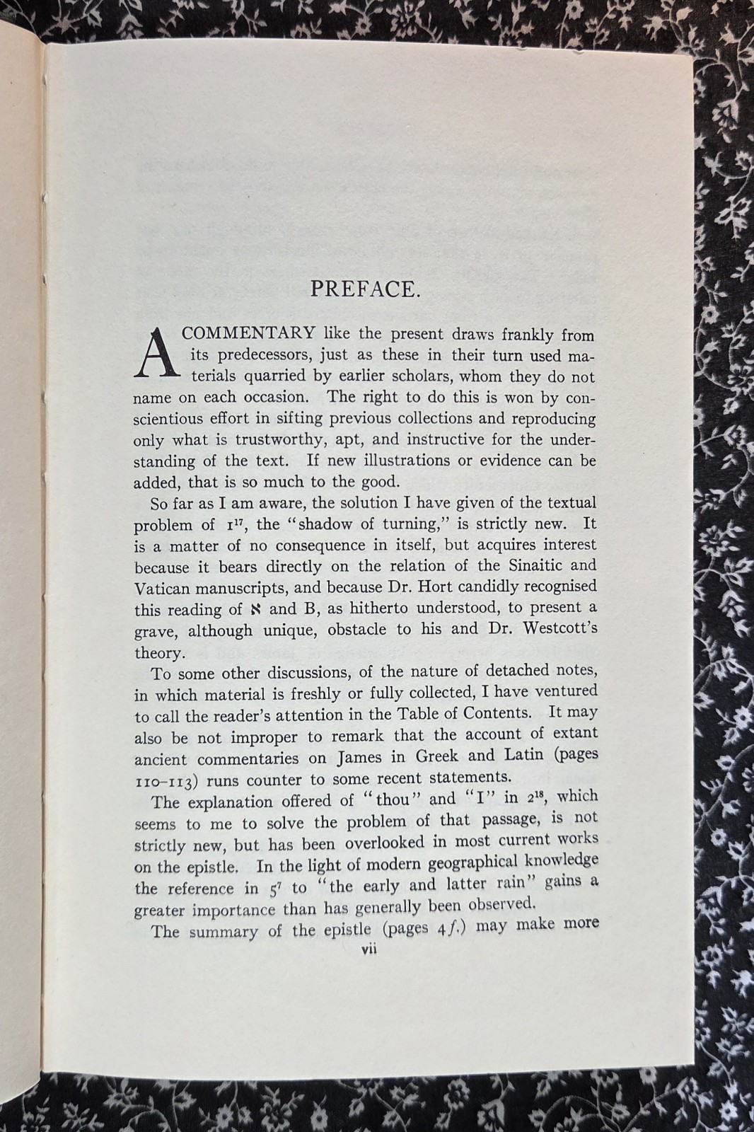 The Book Of St. James, The International Critical Commentary James Ropes 1978 HC