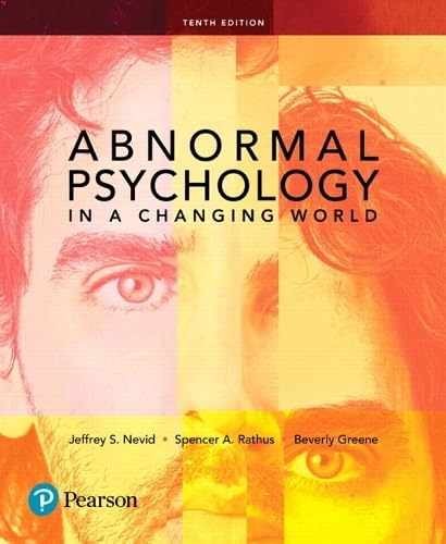 Abnormal Psychology in a – Hardcover, by Nevid Ph.D. Jeffrey – Very Good
