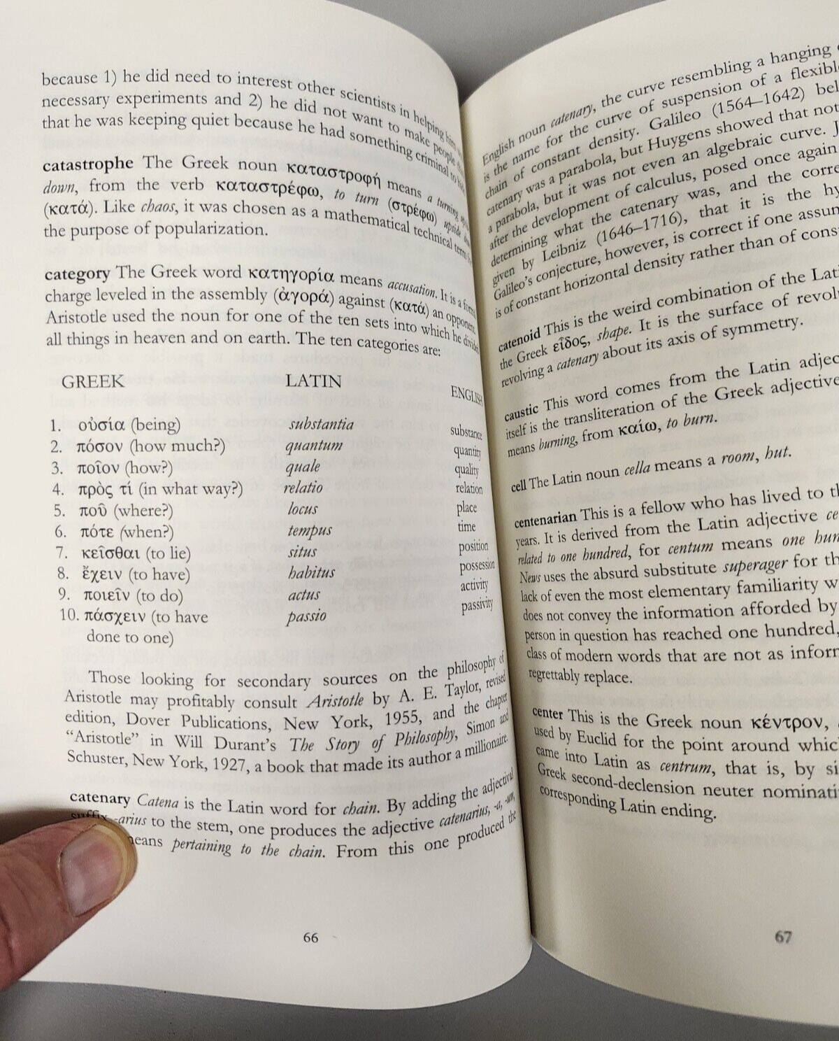 Origins of Mathematical Words: Dictionary of Latin, Greek, and Arabic Roots