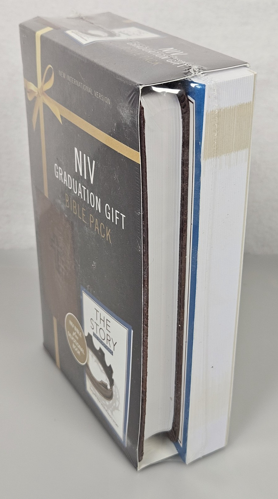 Bible Gift Pack NIV 356 Devotion Book Leather soft Cover Graduation Confirmation