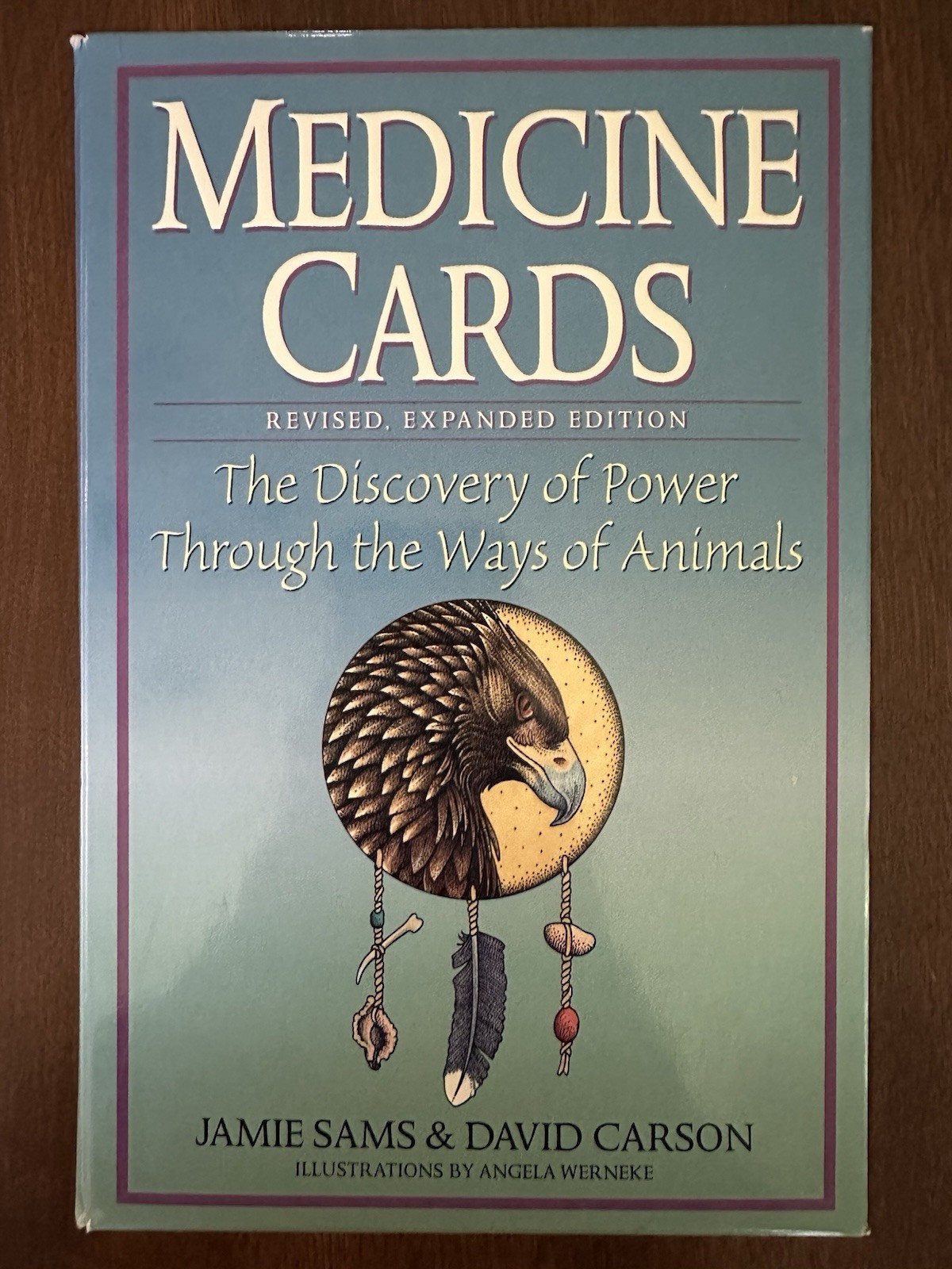 Medicine Cards Book & Card Deck SET by David Carson & Jamie Sams Revised 1999