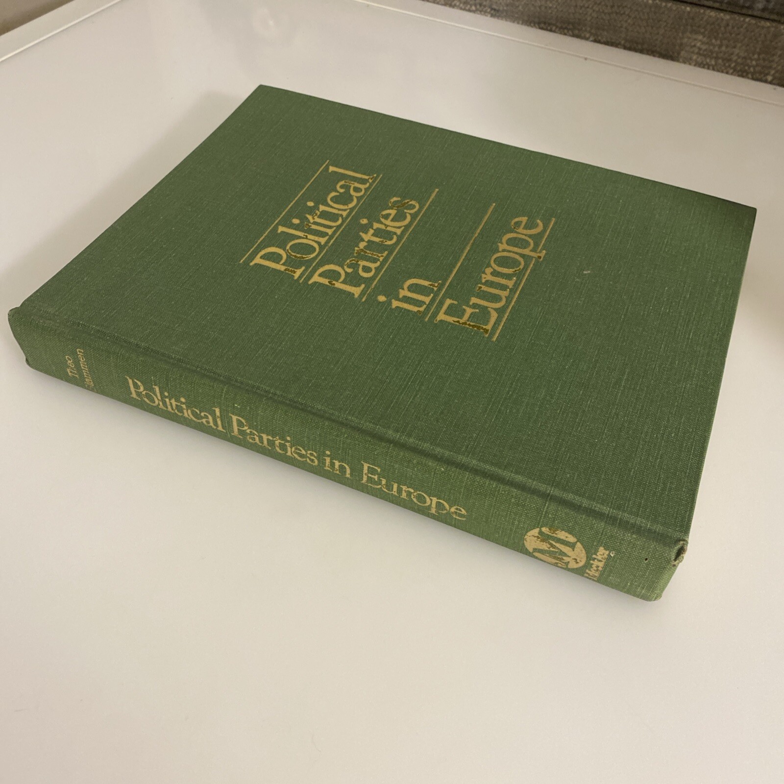 Political Parties in Europe HC Theo Stammen 1981 abm