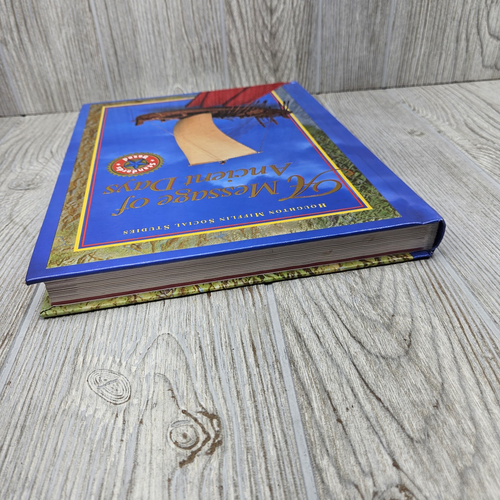 A Message of Ancient Days Houghton Mifflin Social Studies World History Hardcove