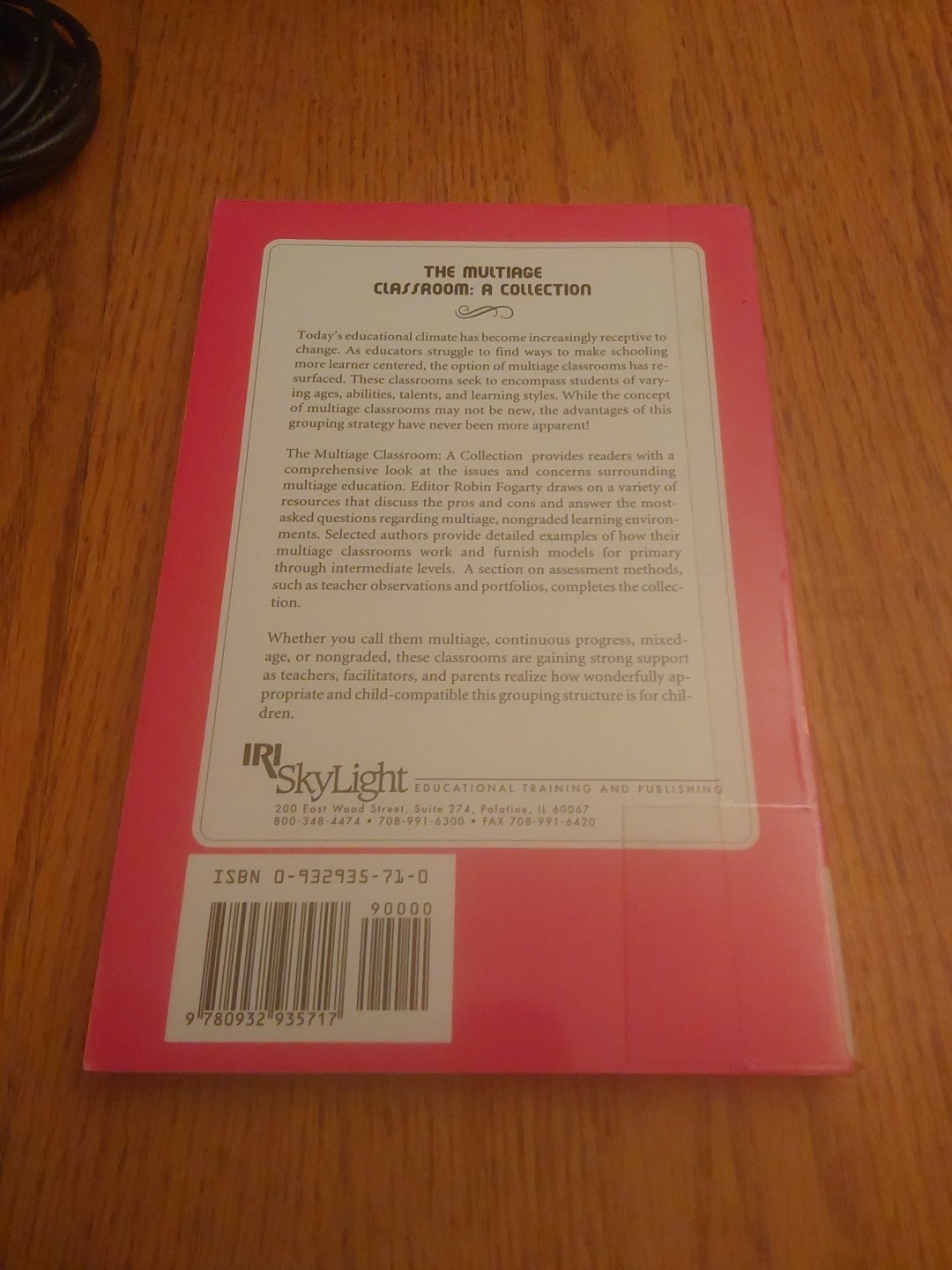 Multiage Classroom : A Collection by Robin Fogarty (1993, Trade Paperback)