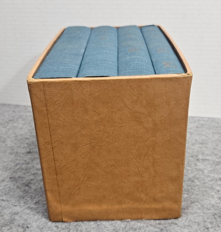The World of Mathematics Volumes 1-4 by James R. Newman 1956 Hardcover Vintage