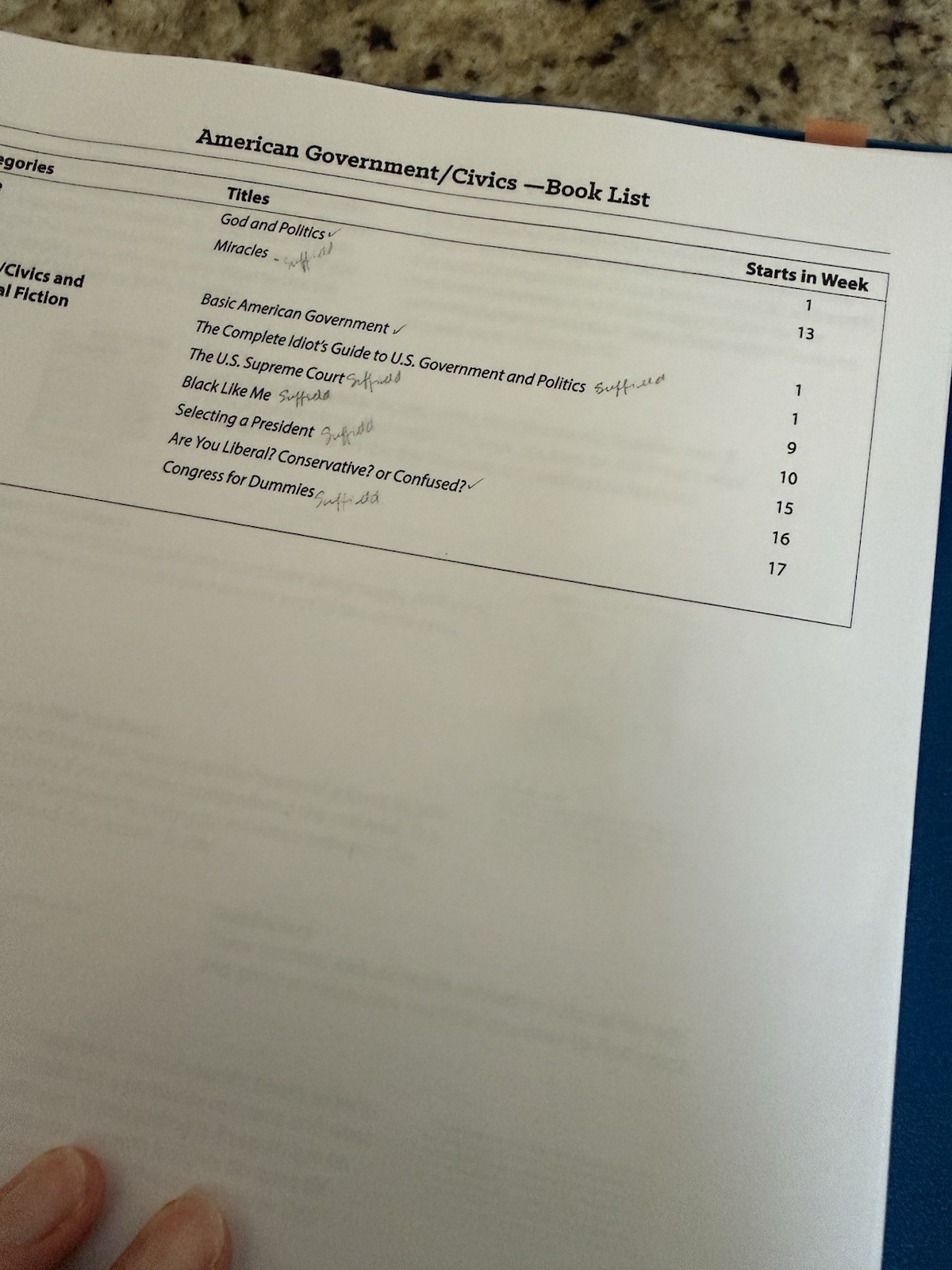 Sonlight American Govt/Civics 420 And American Lit 430 Set