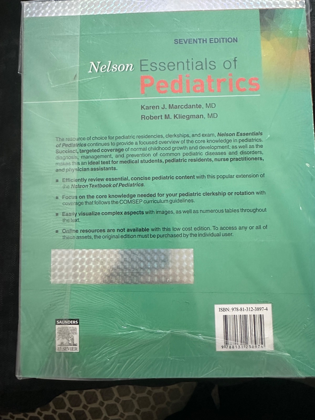 Nelson Essentials of Pediatrics