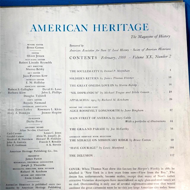 American Heritage, Hardcover Books, Apprx 100 pages each, 1969 – 1970 “YOU PICK”
