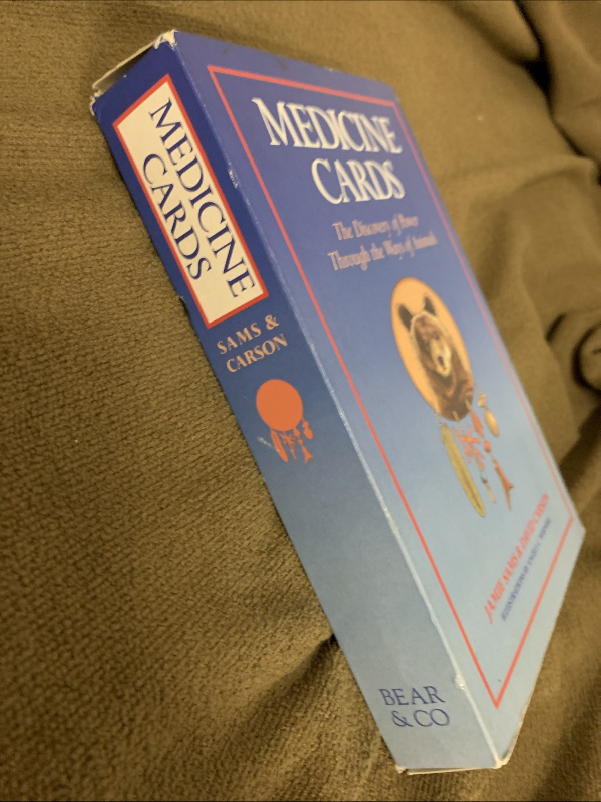 Medicine Cards Jamie Sams Vintage 1988 Box Set Vintage Brand New