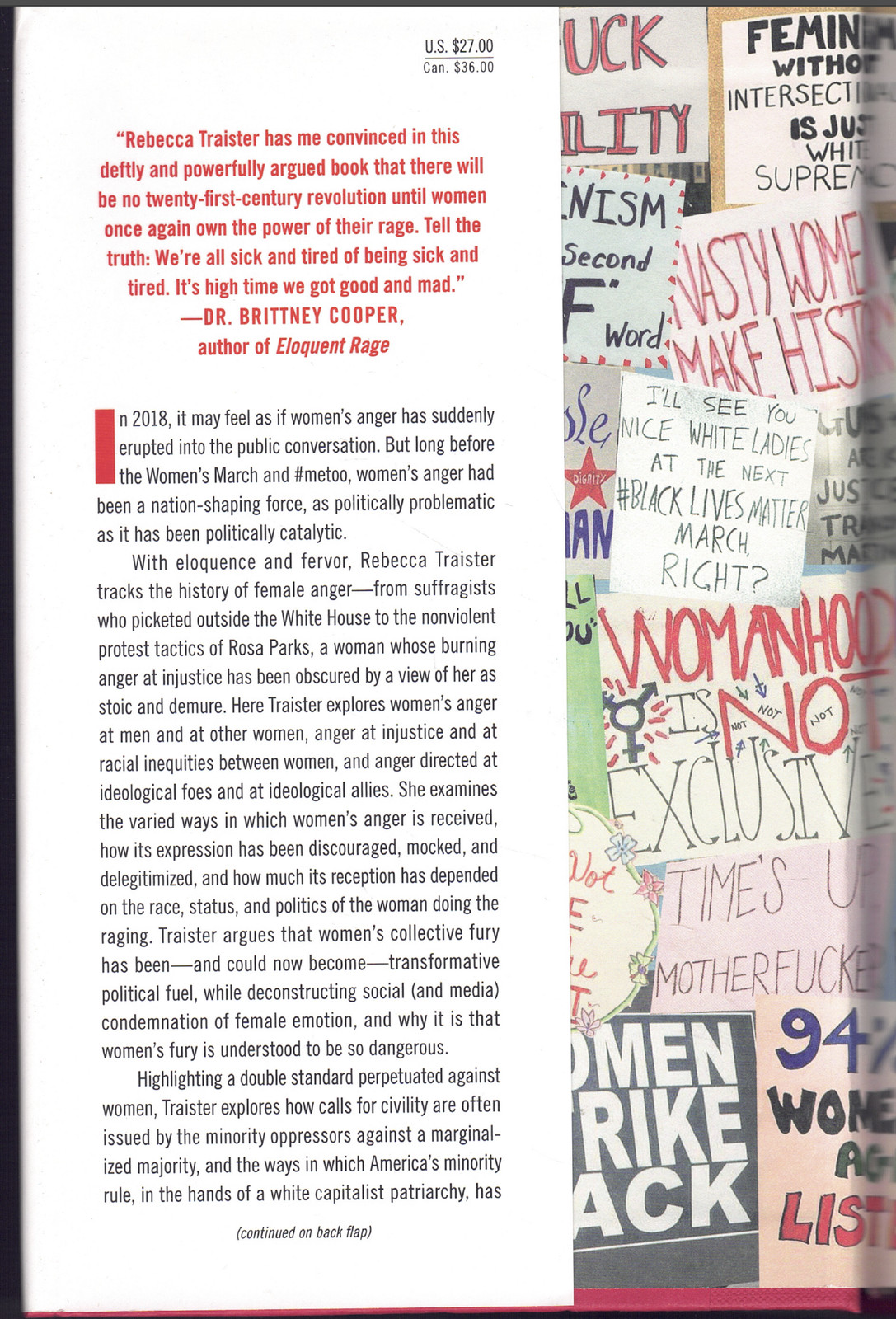 Good and Mad – The Revolutionary Power of Women’s Anger ; by Rebecca Traister