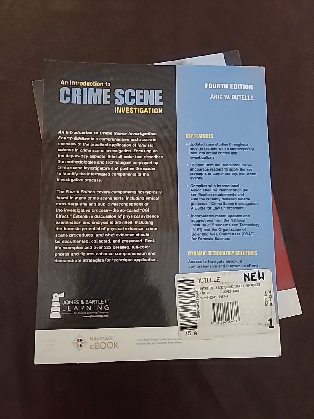 Lot of 2 College Textbooks – Emergency Services Safety (Angle 5th Ed) + Crime…