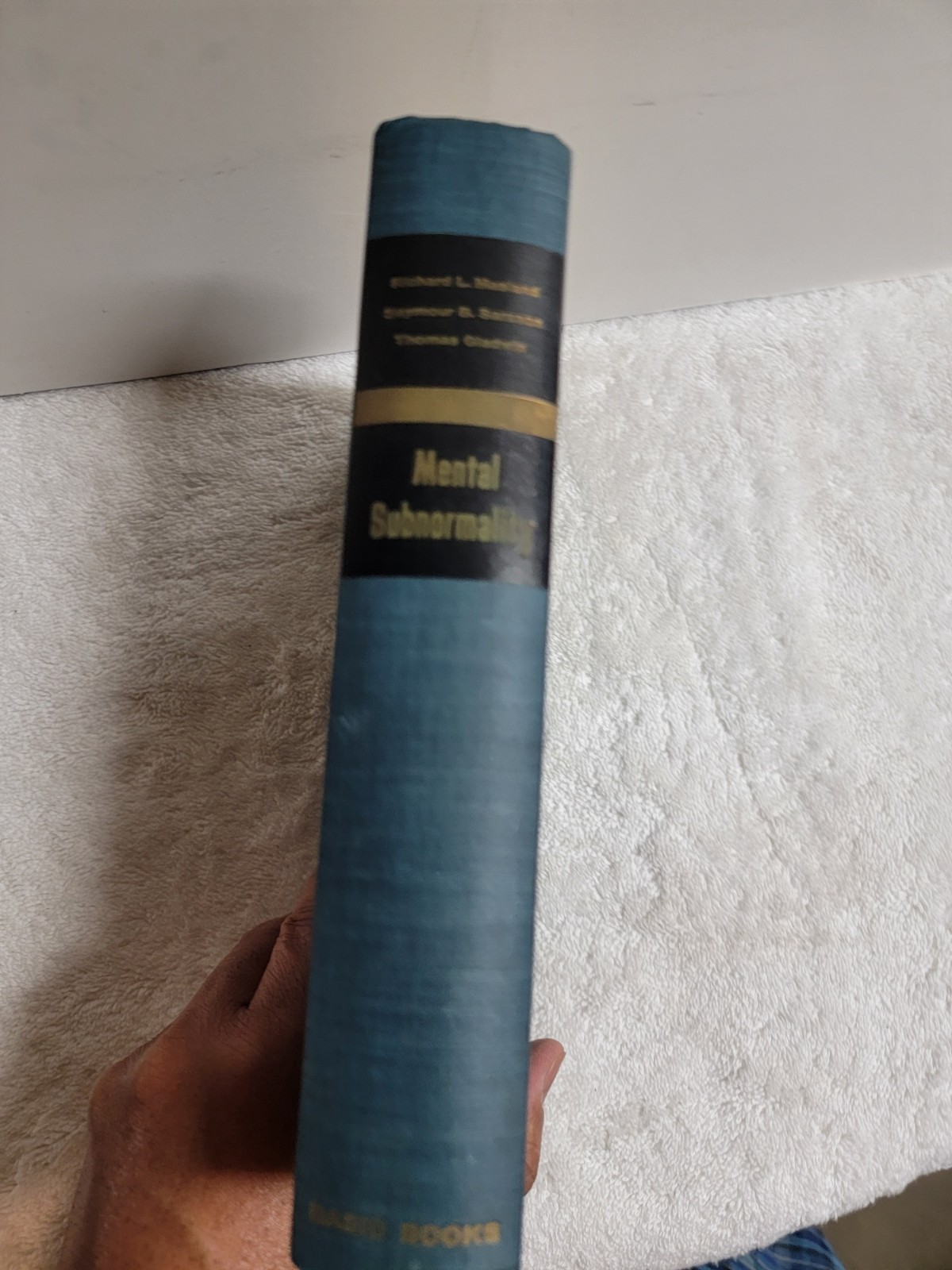Published in 1958/1959 by Basic Books, Mental Subnormality: Biological,…