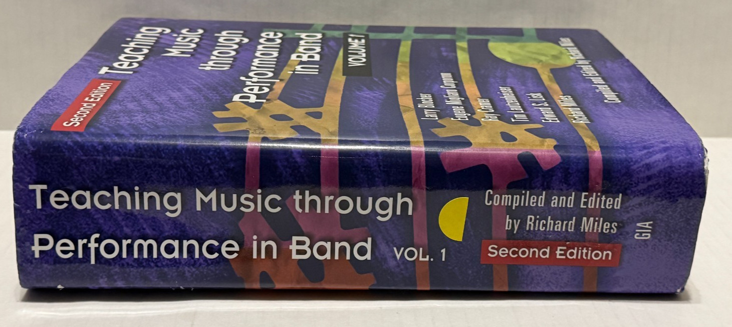 Teaching Music through Performance in Band Volume 1 Second Edition Hardcover