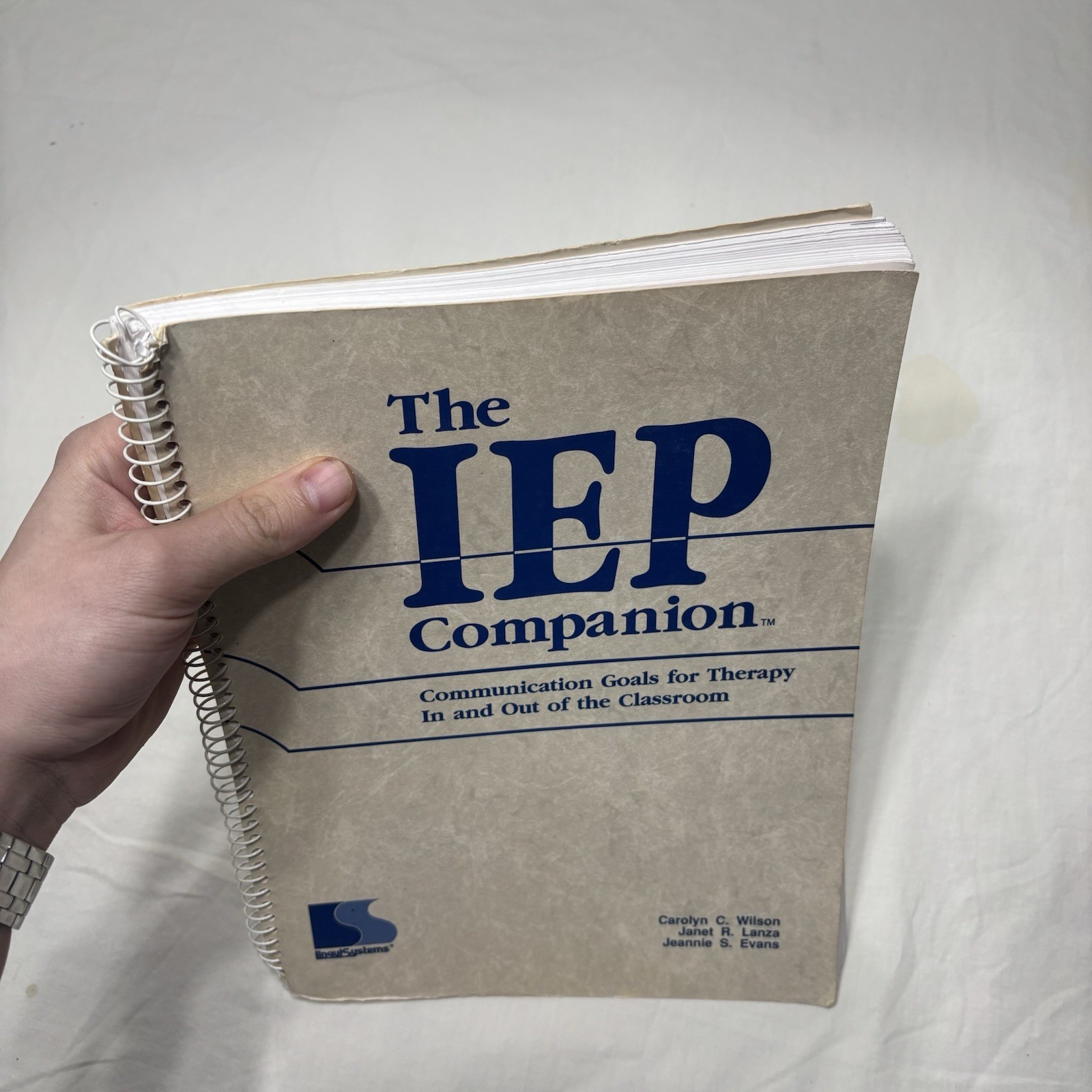 IEP Companion : Communication Goals for Therapy in and Out of the Classroom