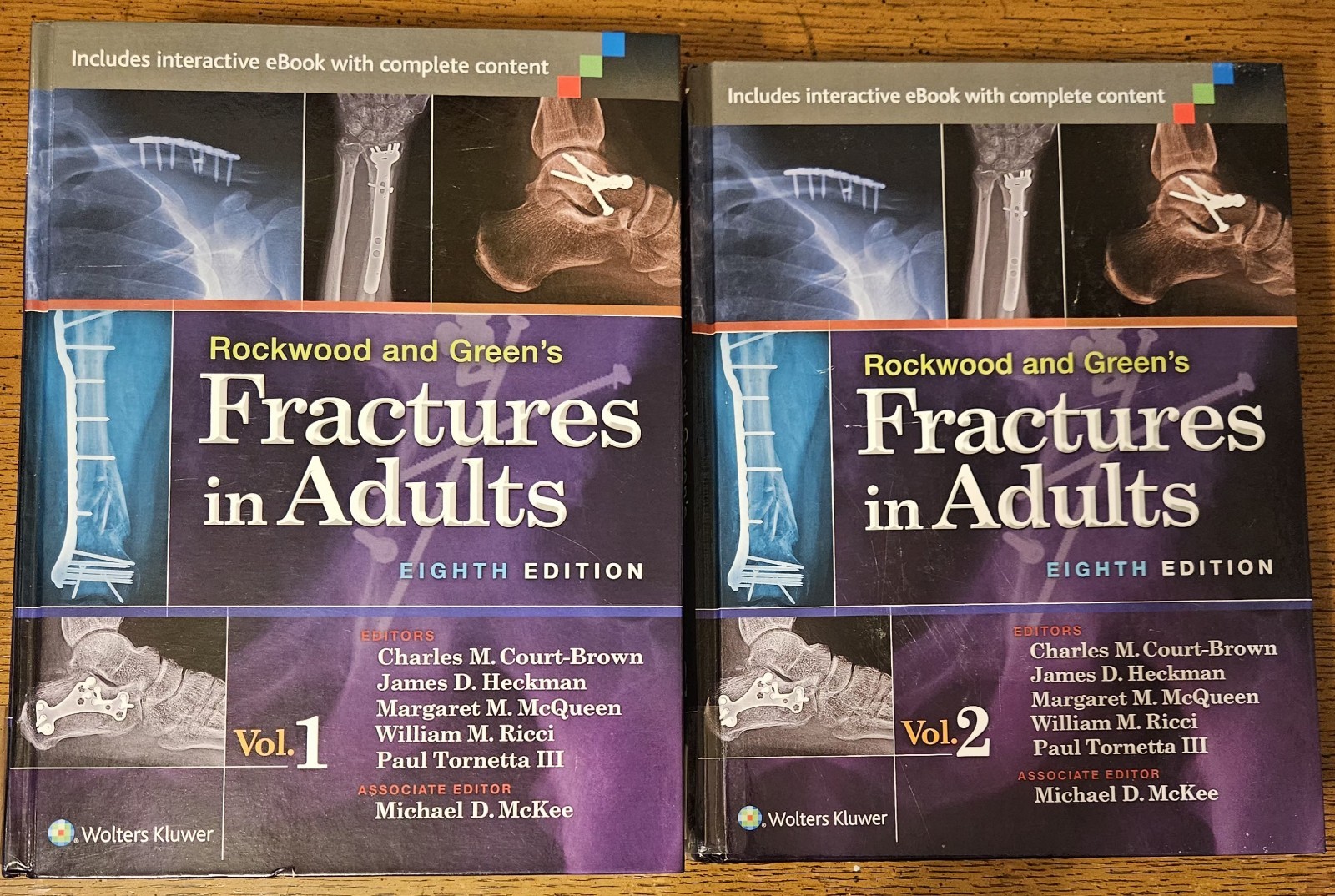 Rockwood and Green’s Fractures In Adults, Eighth Edition, Volumes 1 & 2