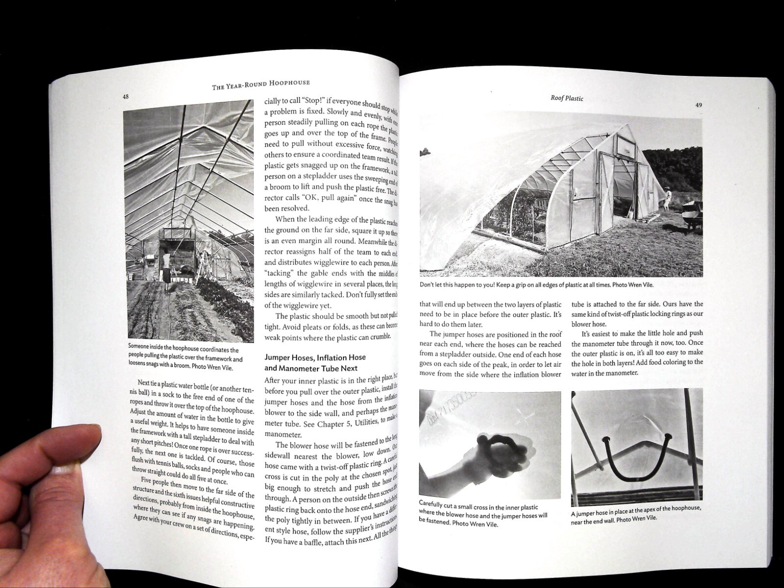 Polytunnels Hoophouse Year-Round for All Seasons and All Climates Book New